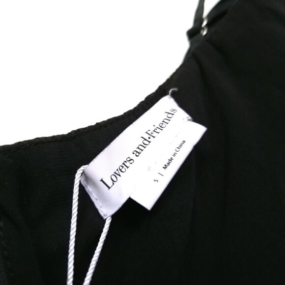 NWT Lovers and Friends Moda Floral Shoulder Applique Mini Dress Coquette Lolita - Picture 5 of 11